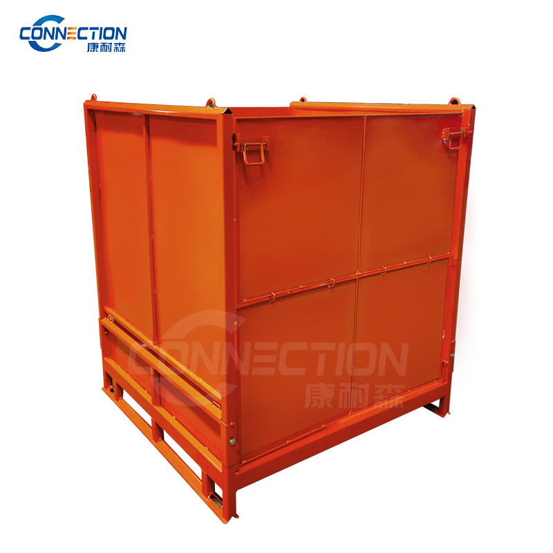Stackable Collapsible Sheet-Sided Gas Cylinder Storage Stillage CC-1150/1330