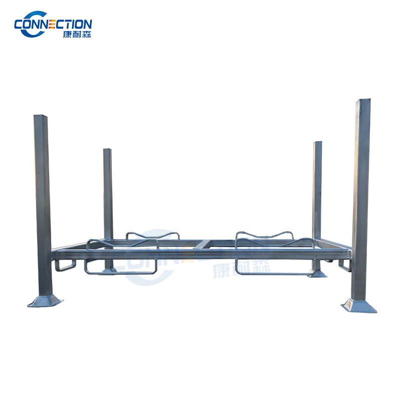 Stackable Wine Barrel Rack for 2 Barrels BR-927H