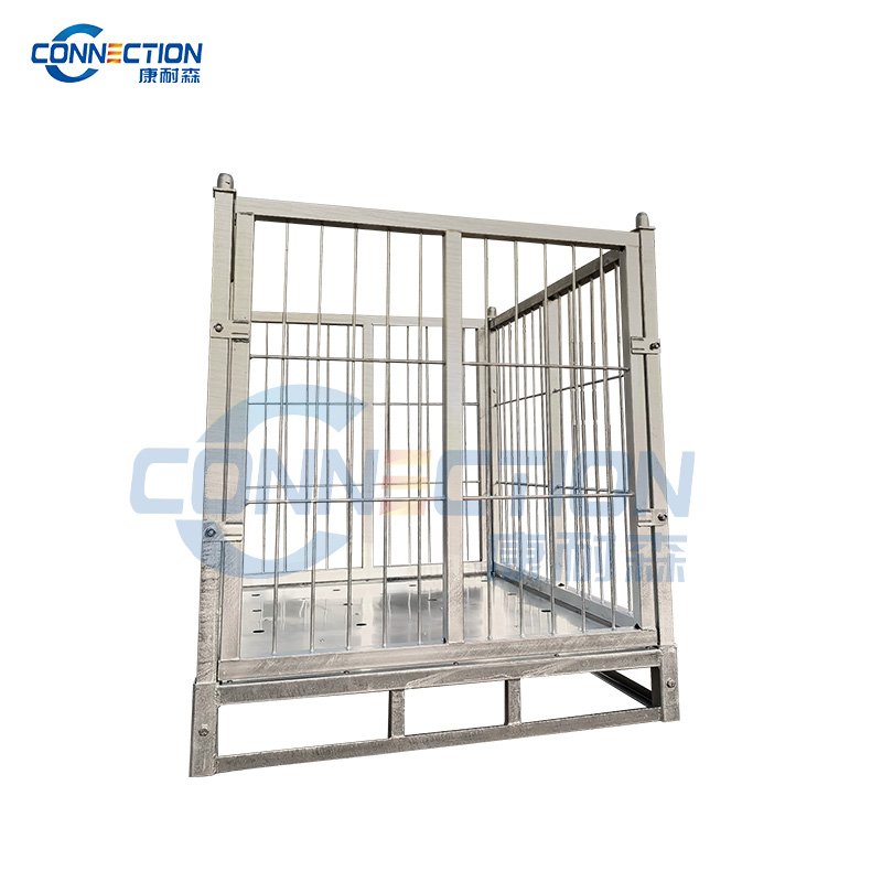 Stackable Detachable Hot-Dip Galvanized Pallet Fish Storage Cage FC-1300/1100