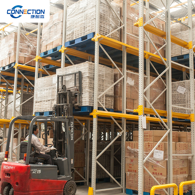 High-Density Drive-In Pallet Racking System