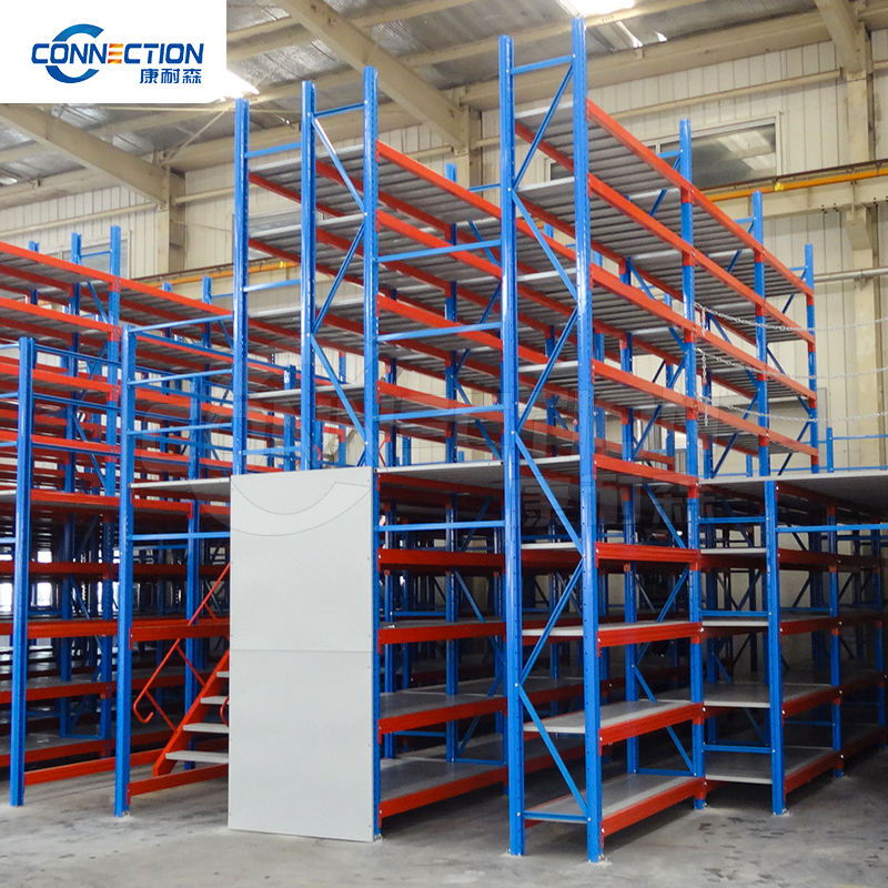 Industrial Mezzanine Floor System for Warehouse Storage