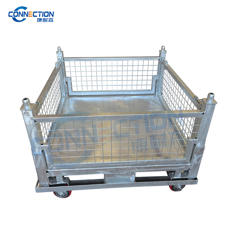 Hot-Dip Galvanized Collapsible Wire Mesh Gas Cylinder Cage CC-1070/630