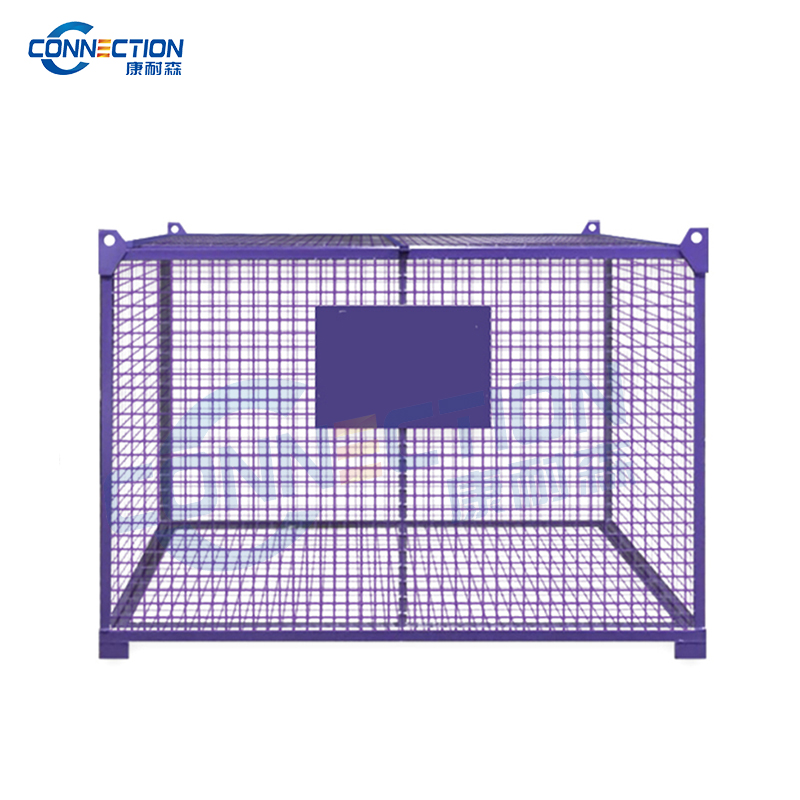Stackable Detachable Wire Mesh Storage Cage with Adjustable Lid DC-2300/1650