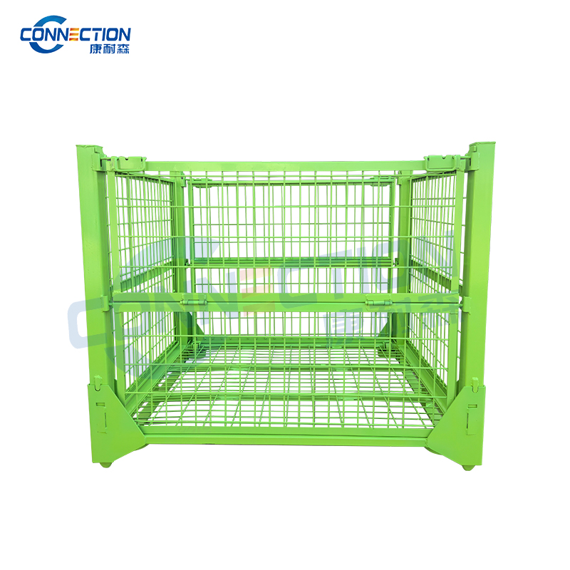 Stackable Collapsible Wire Mesh Stillage Cage CC-1315/1094
