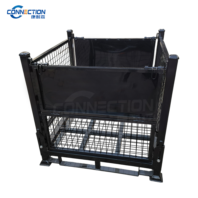 Stackable Collapsible Wire Mesh Cage CC-1095/1038B