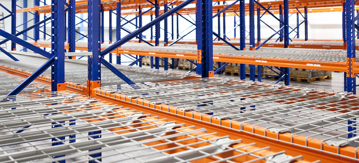 Pallet Rack Wire Decking Structure