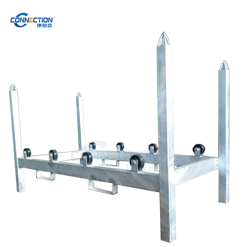 China Wine Barrel Stacking Wheel Rack BWR-1180H Manufacturer and ...