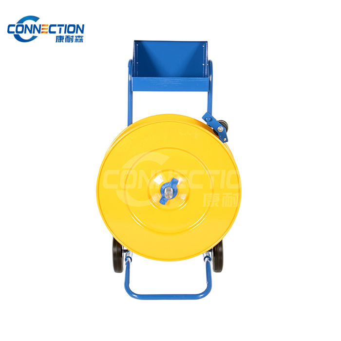 Heavy-Duty Steel, PET & PP Strap Dispenser Cart SD-555