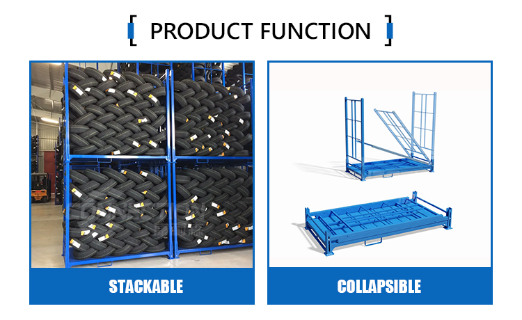 Foldable Tire Rack Structure